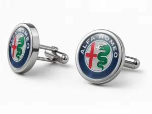 Alfa Romeo Novelty Cufflinks Modern Design Luxury Universal Max